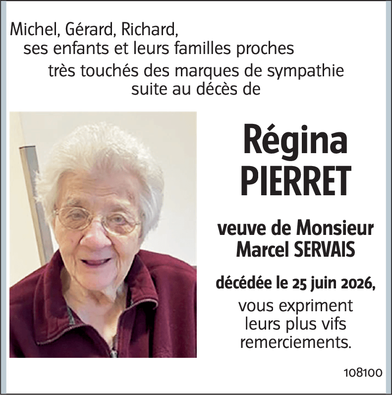 Régina PIERRET