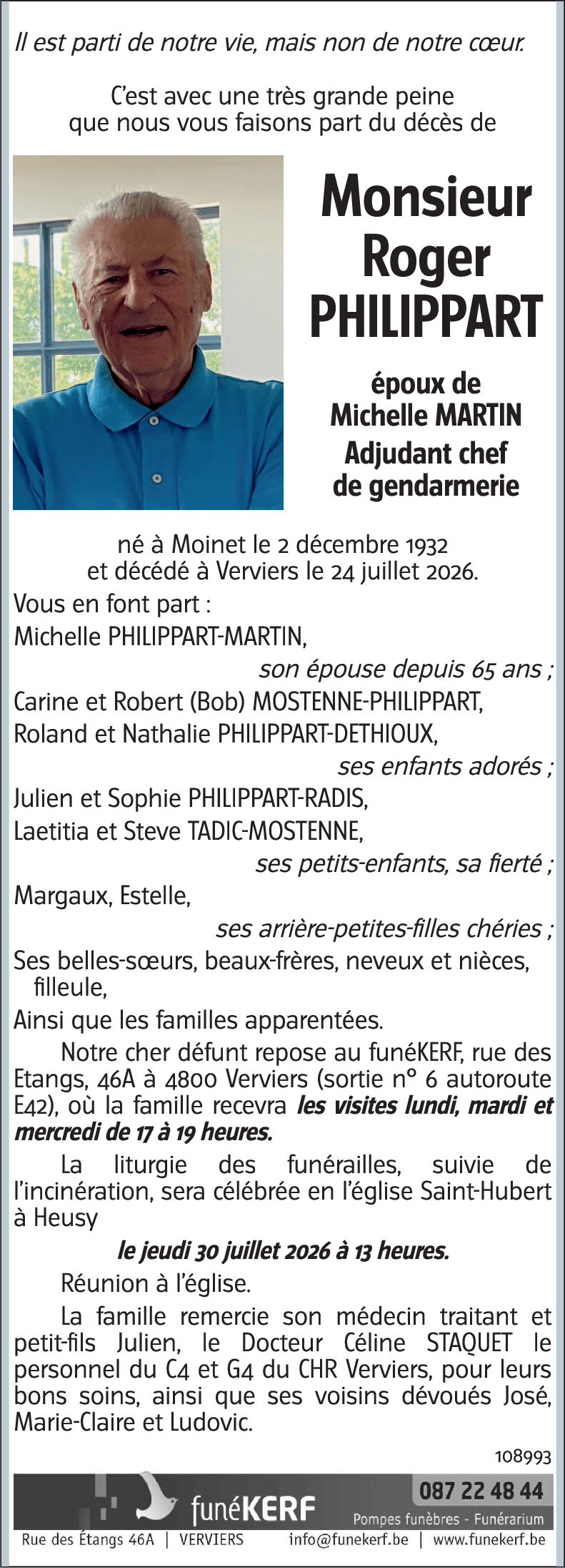 Roger PHILIPPART
