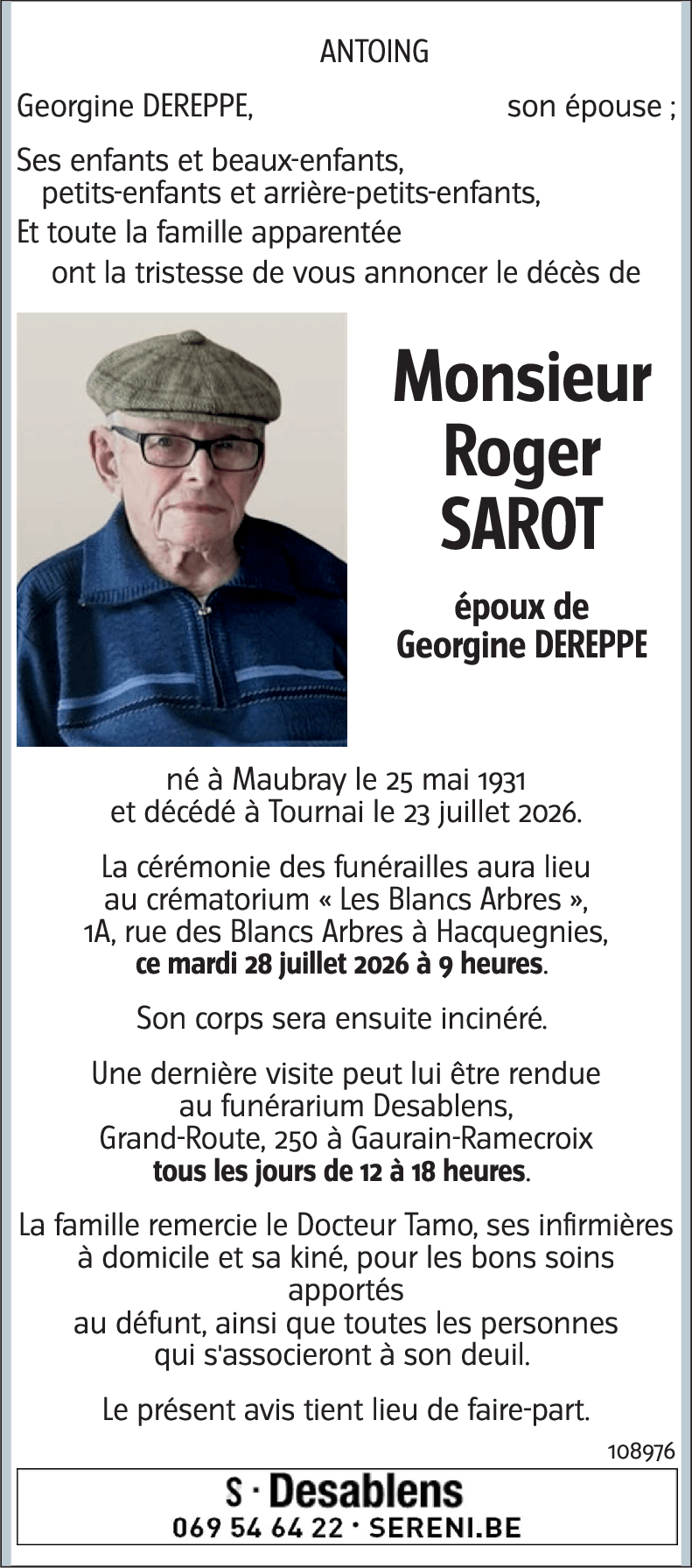 Roger SAROT
