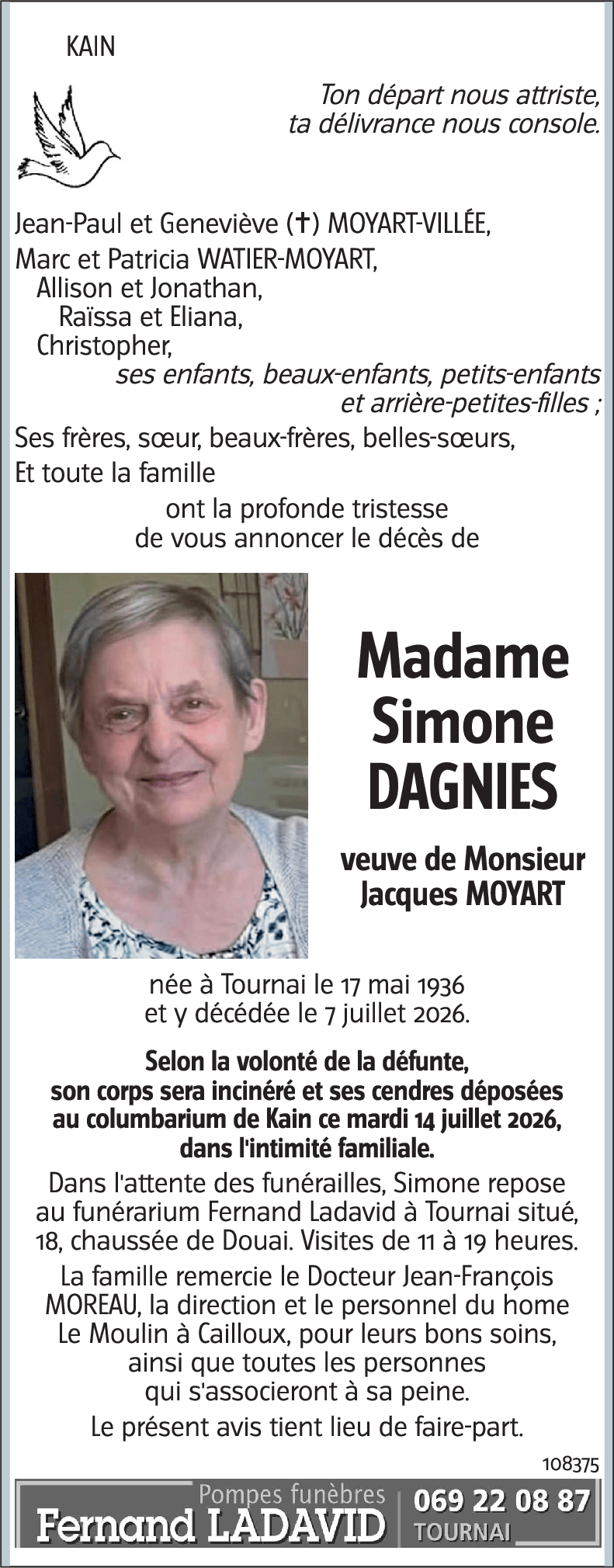 Simone DAGNIES