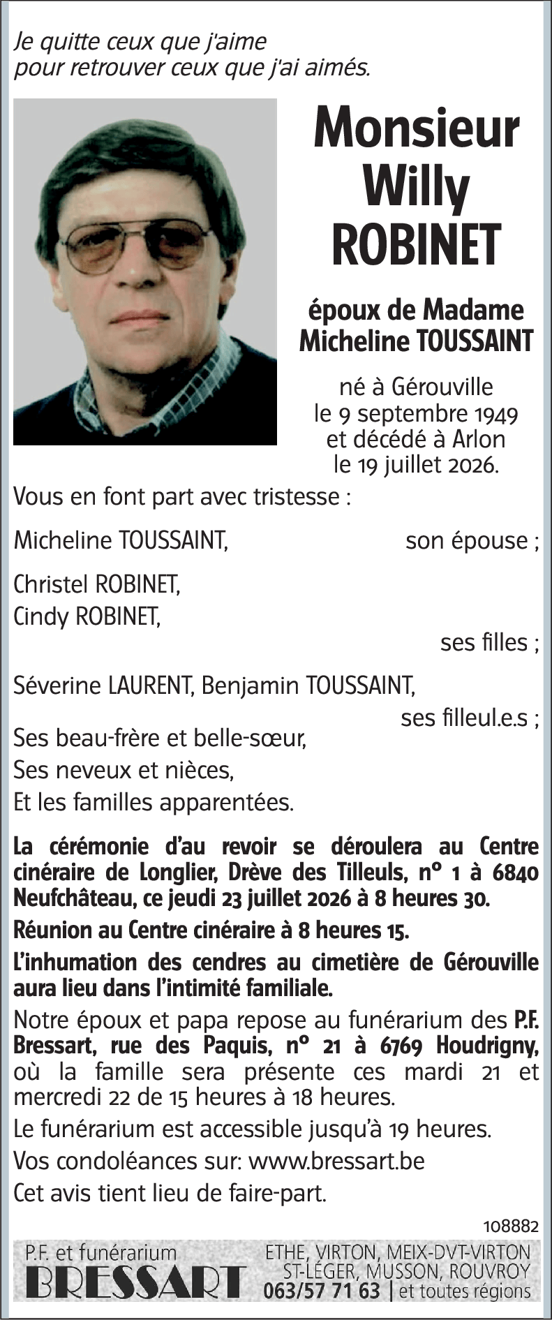 Willy ROBINET