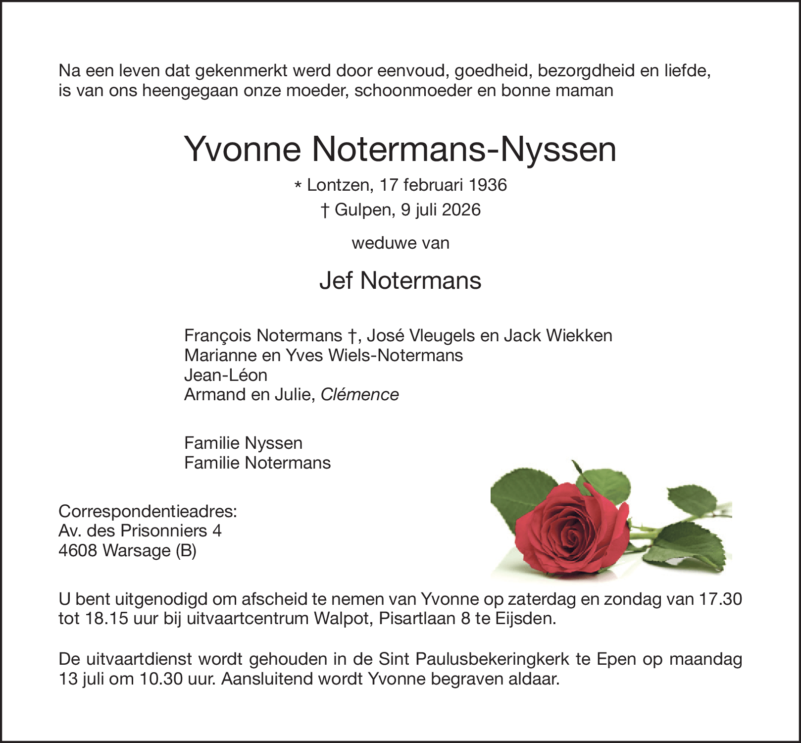 Yvonne Nyssen