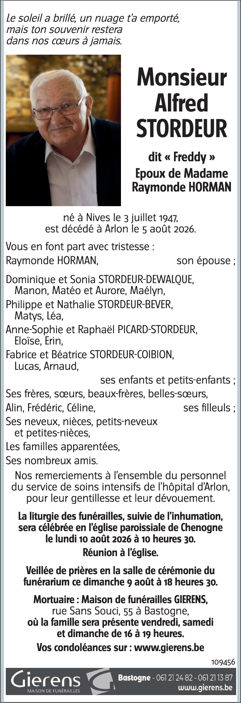 Alfred STORDEUR