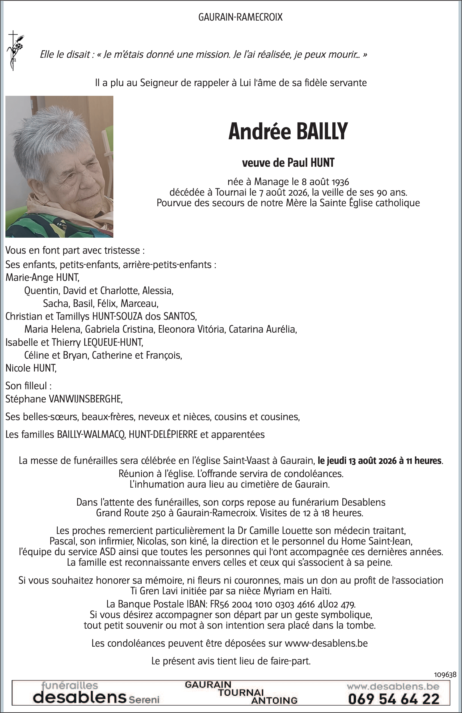 Andrée BAILLY