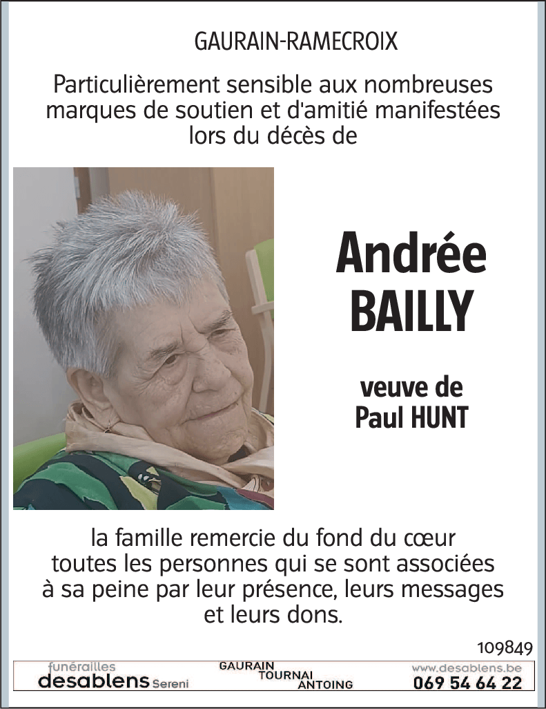Andrée BAILLY