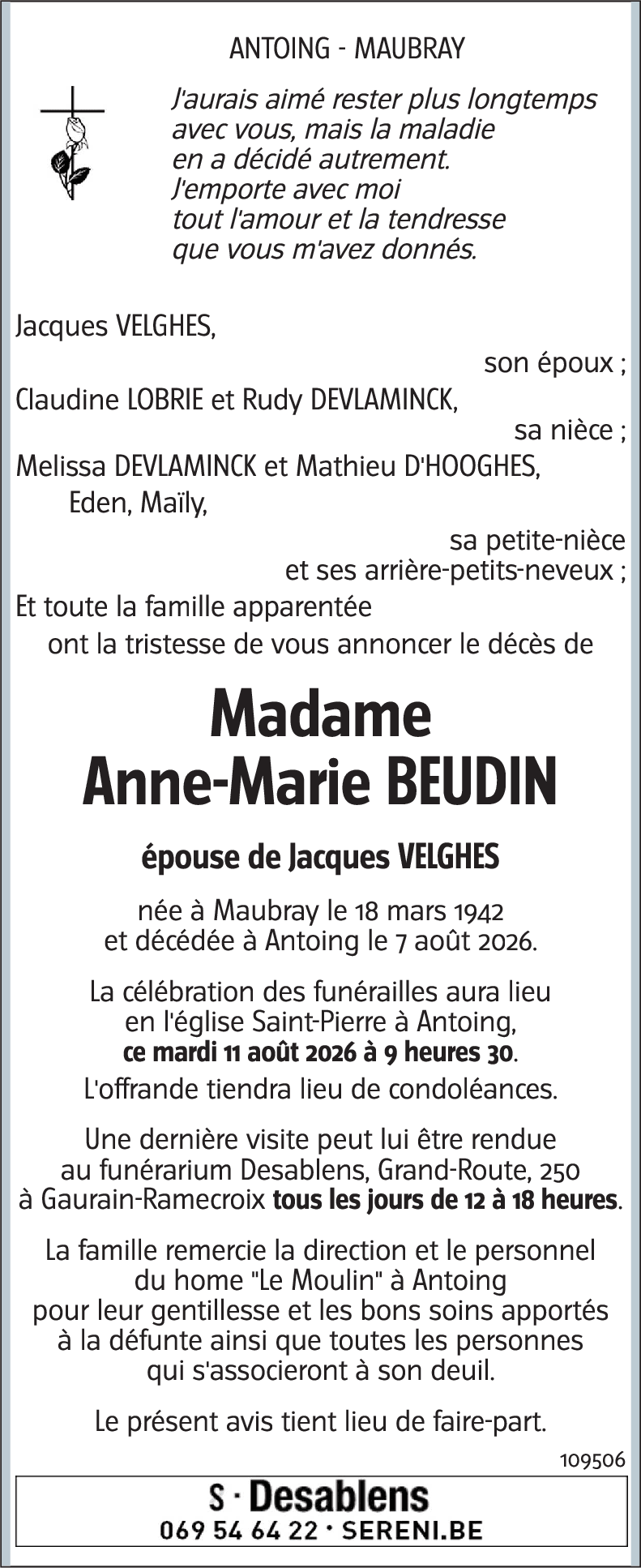 Anne-Marie BEUDIN