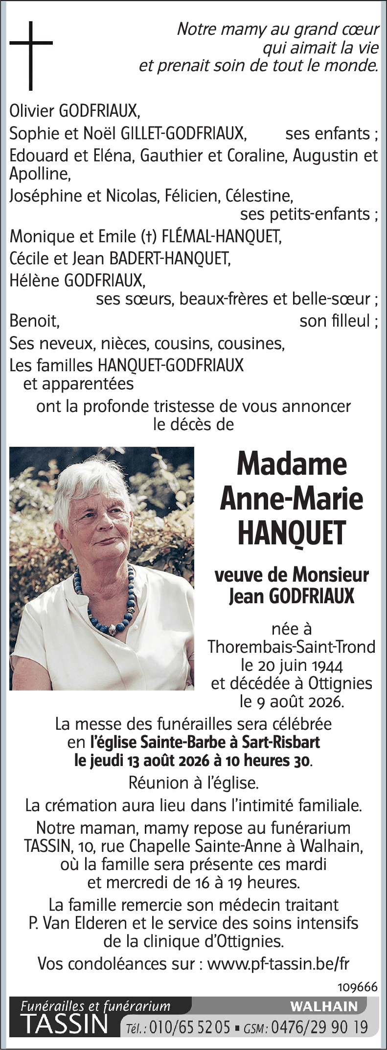Anne-Marie HANQUET