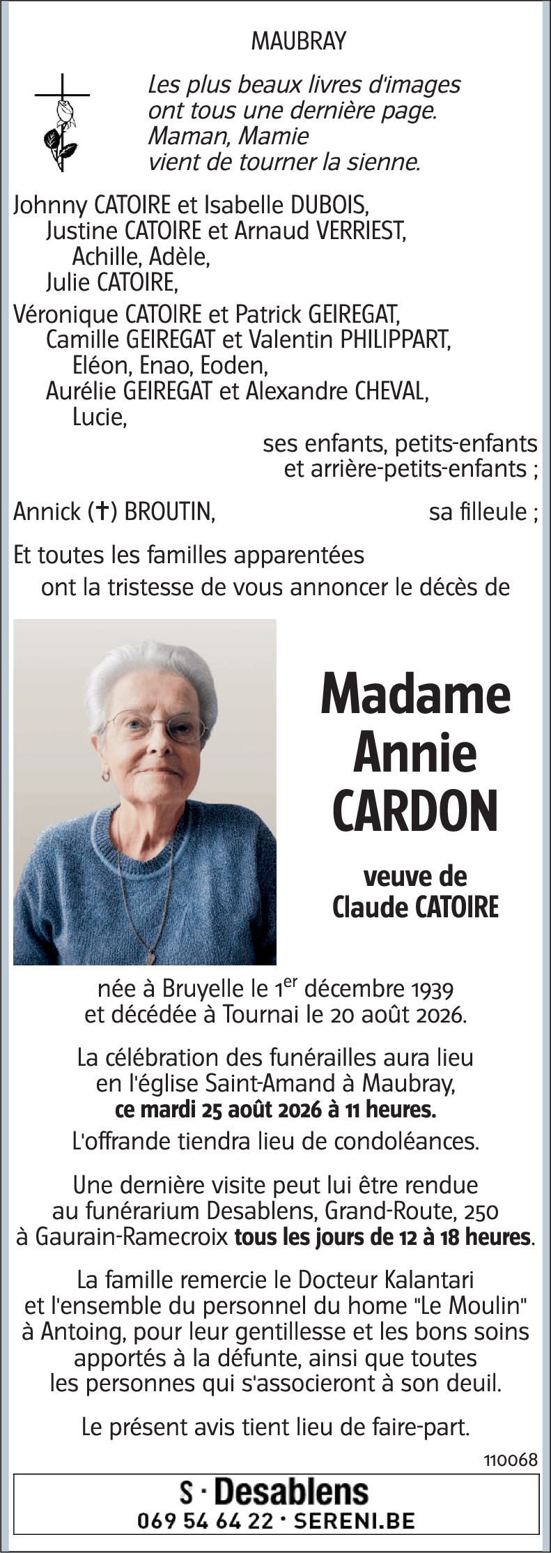 Annie CARDON