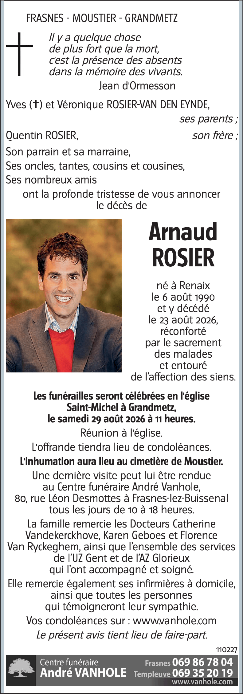 Arnaud ROSIER