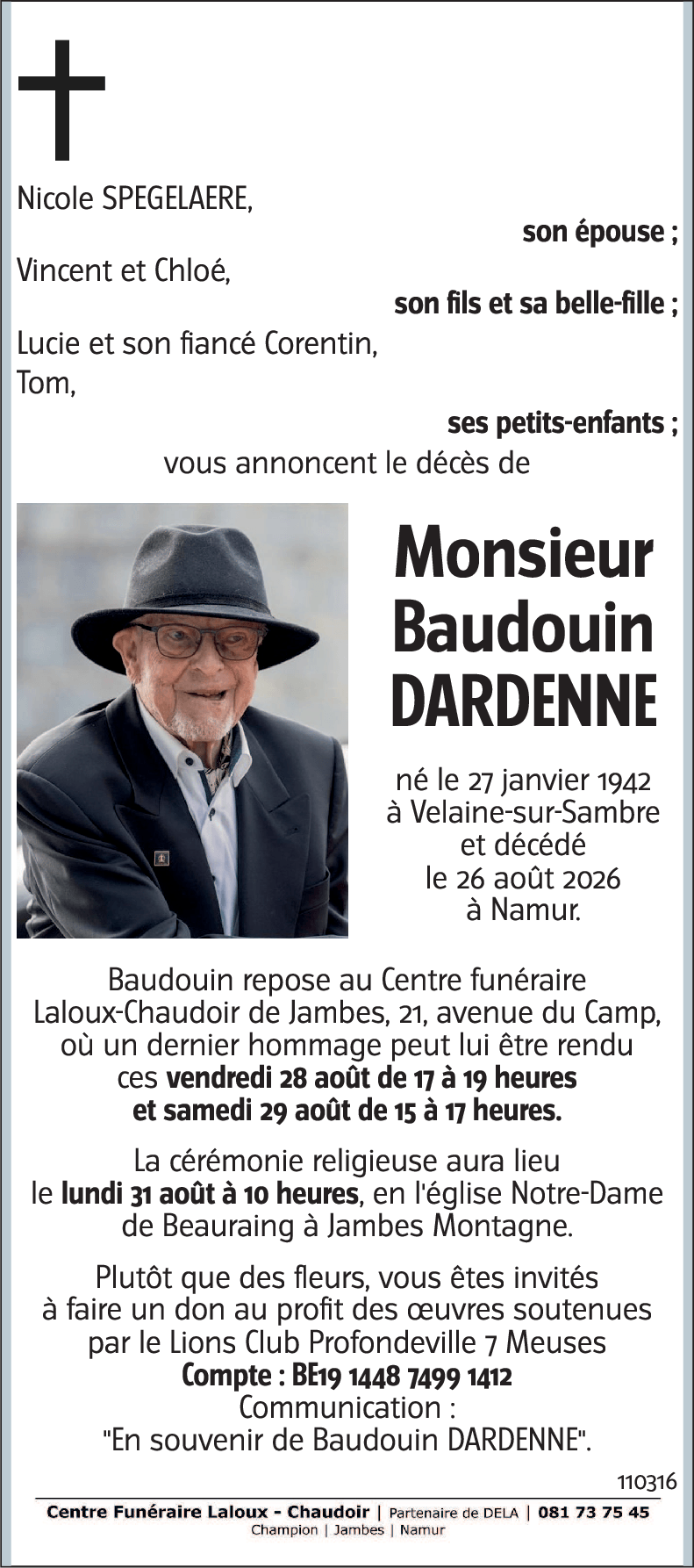 Baudouin DARDENNE