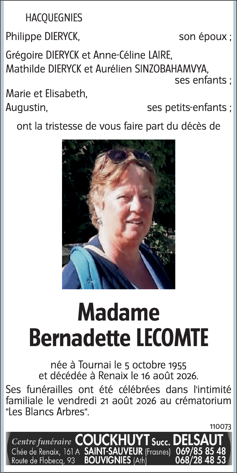 Bernadette LECOMTE
