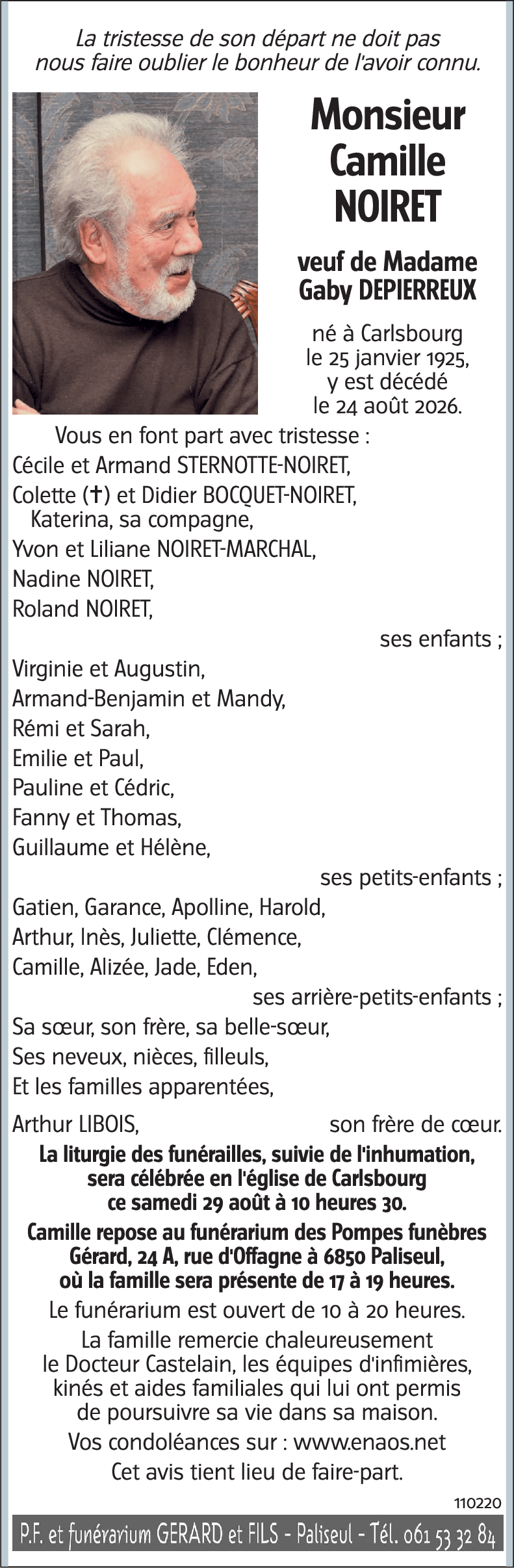 Camille NOIRET