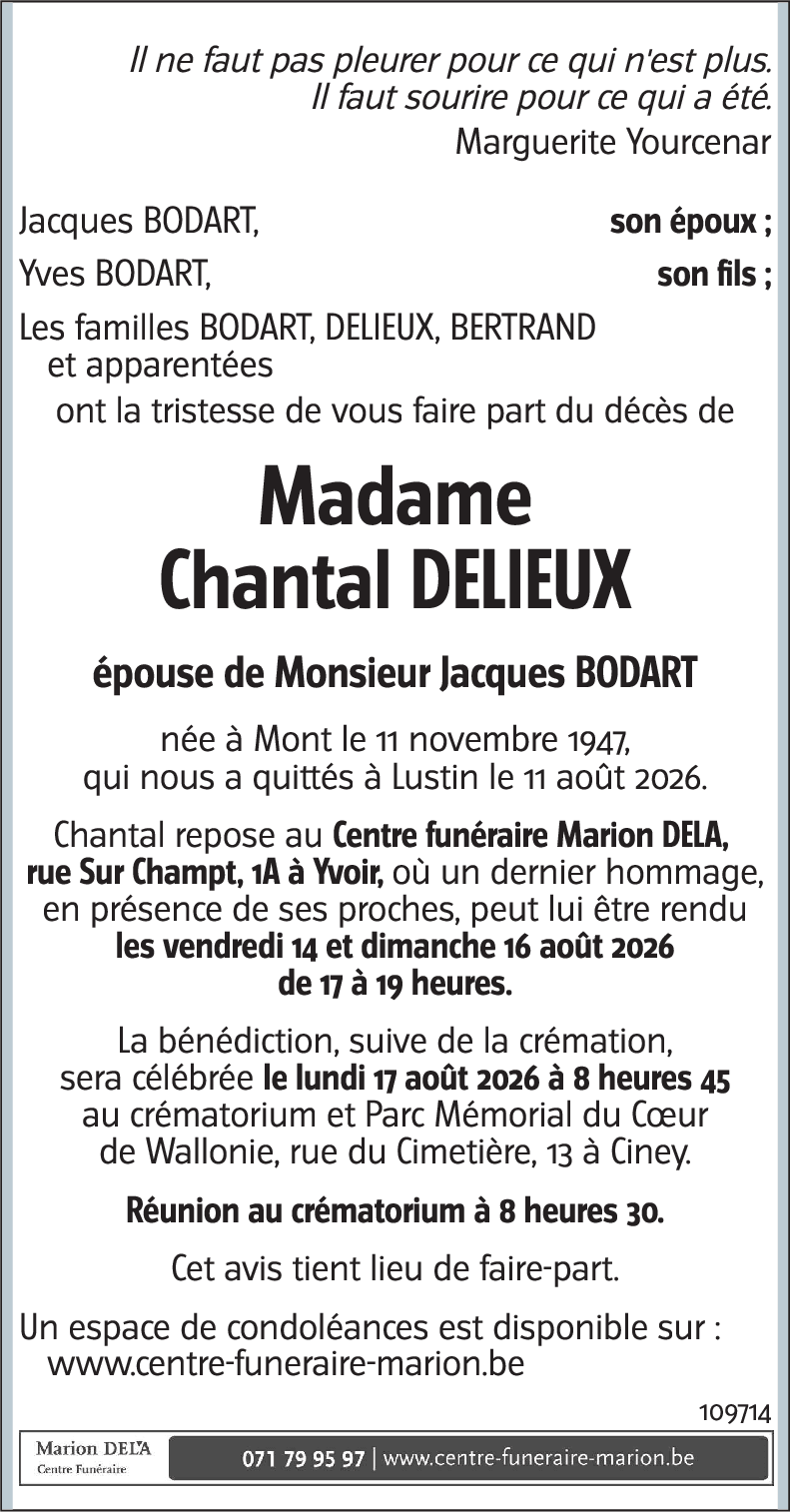 Chantal DELIEUX