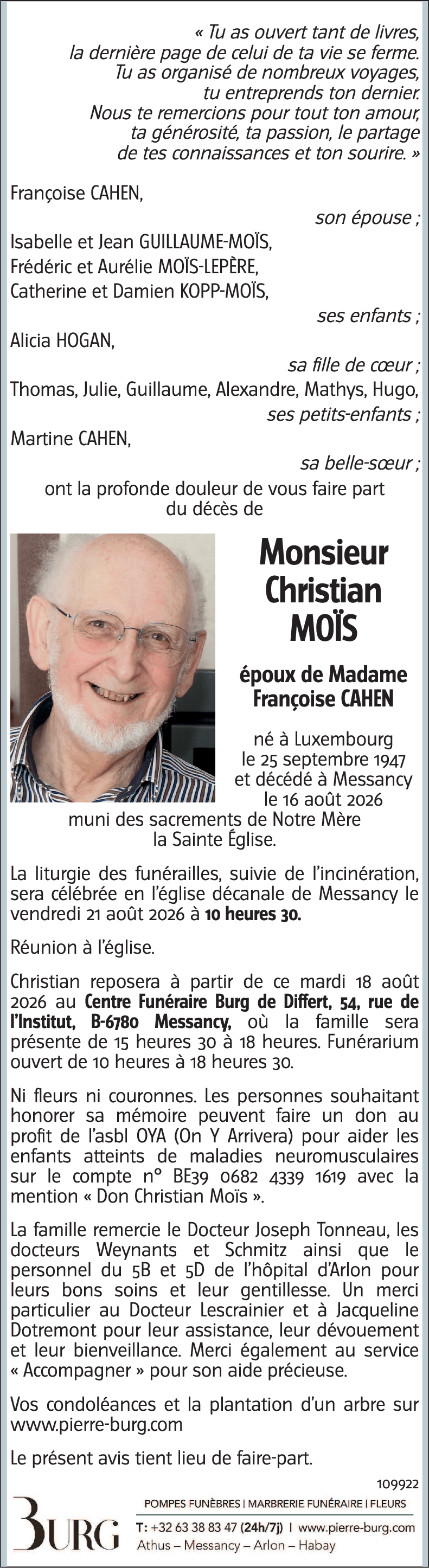 Christian MOÏS