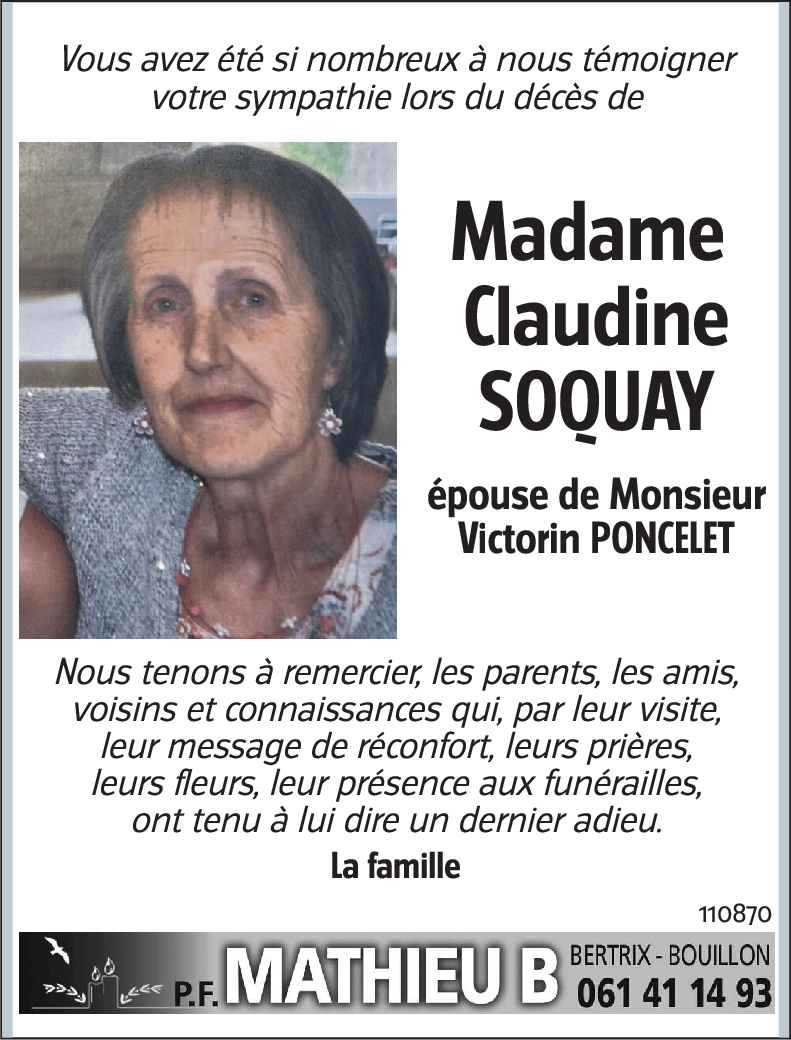 Claudine SOQUAY