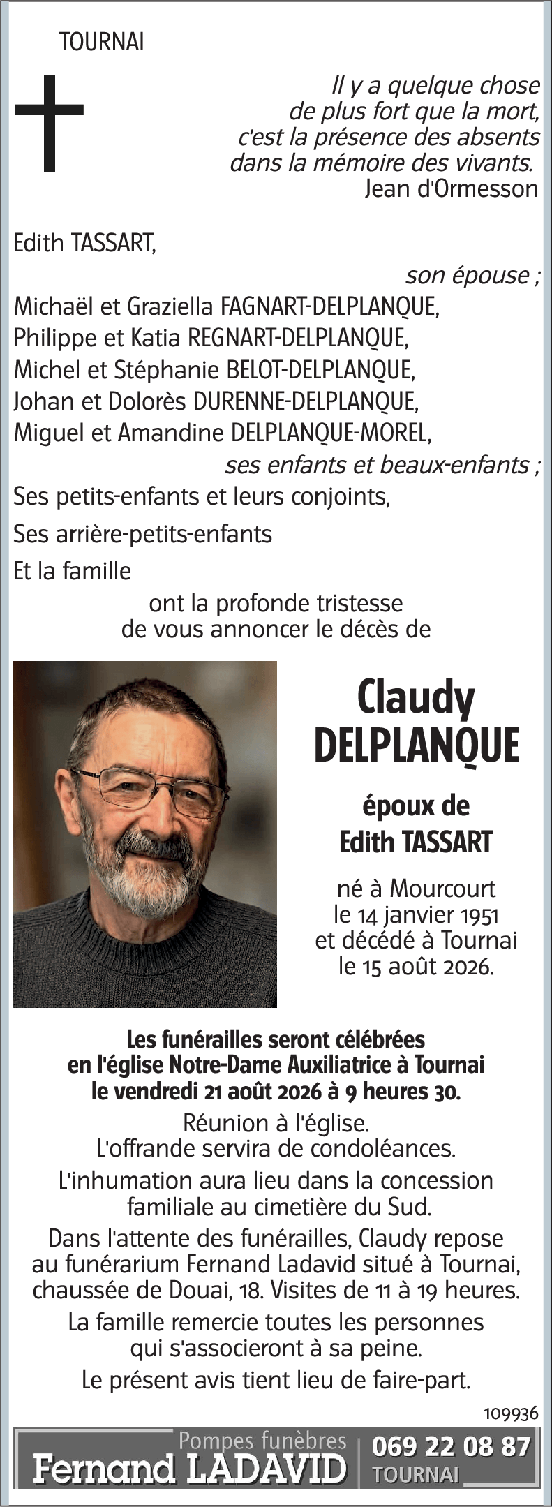 Claudy DELPLANQUE