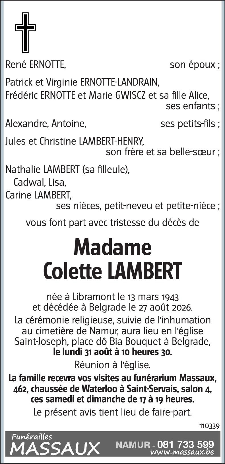Colette LAMBERT