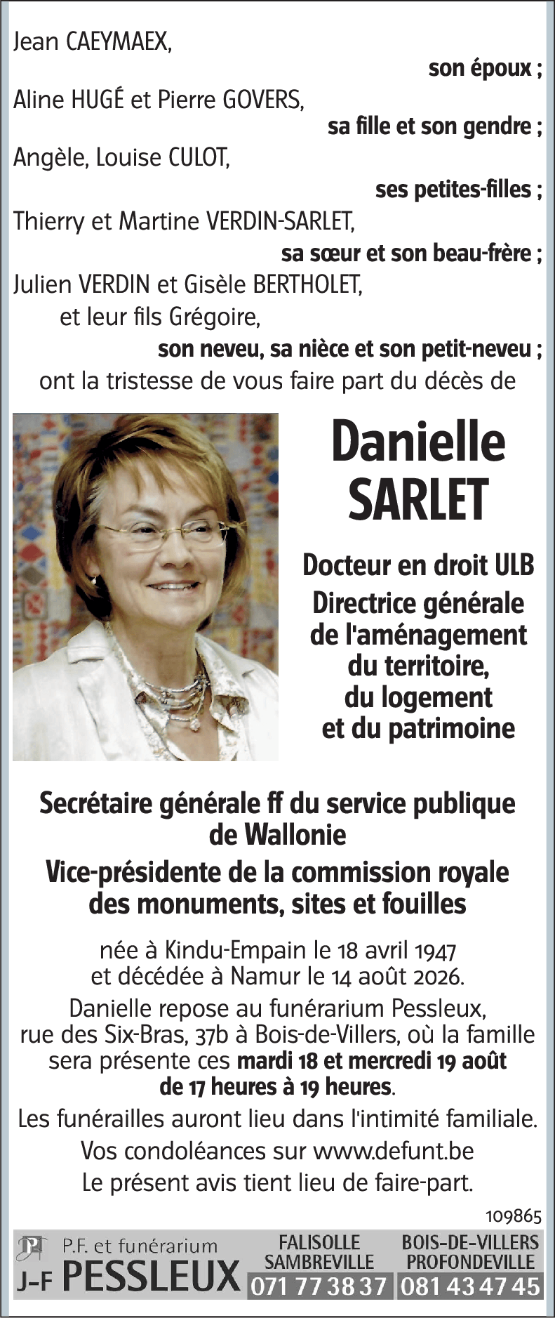 Danielle SARLET