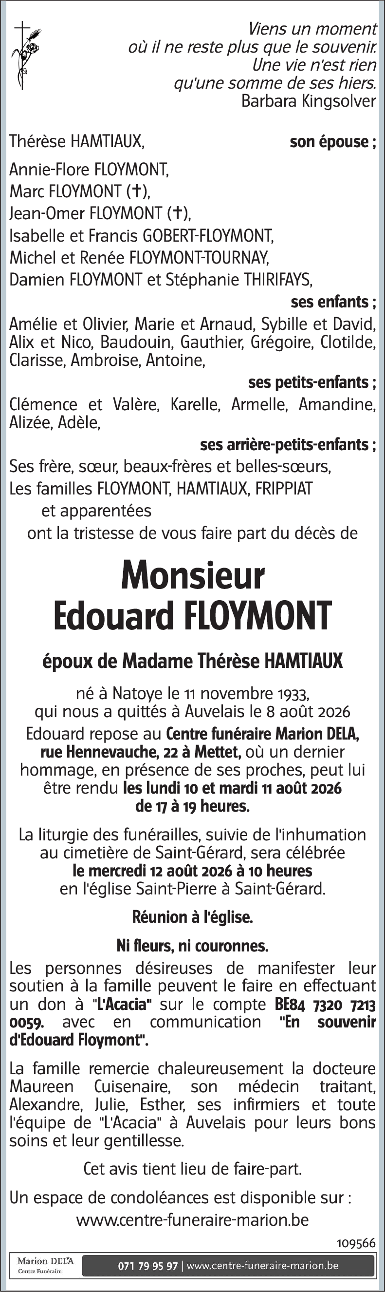Edouard FLOYMONT