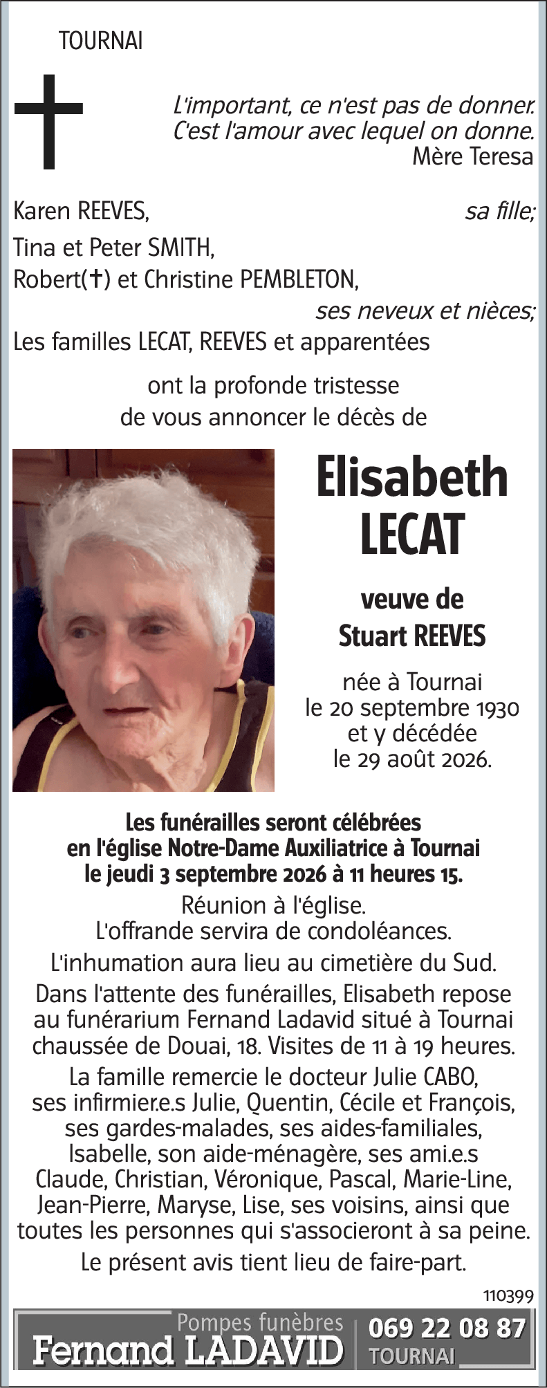 Elisabeth LECAT