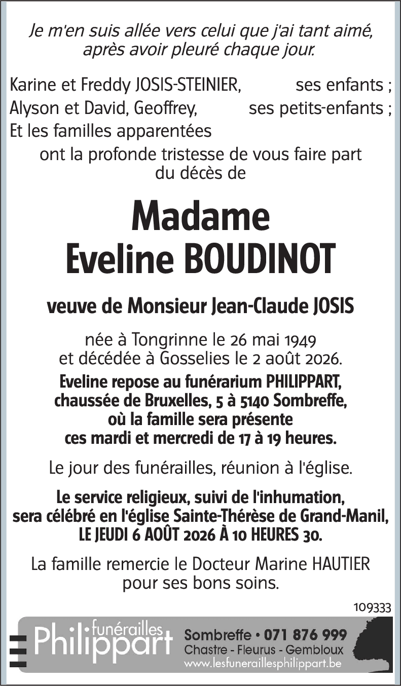 Eveline BOUDINOT