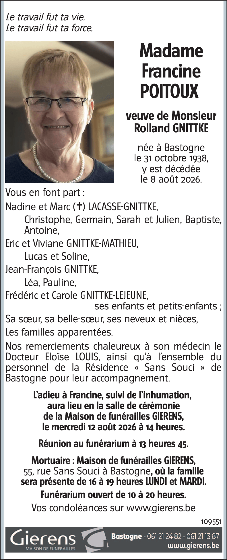 Francine POITOUX