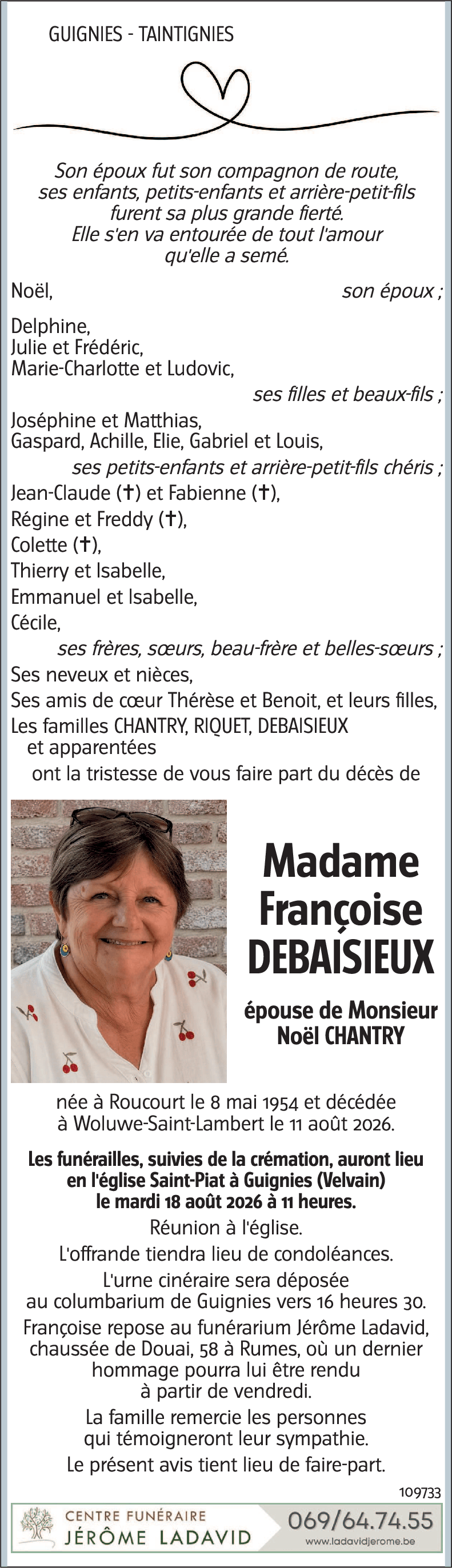 Françoise DEBAISIEUX