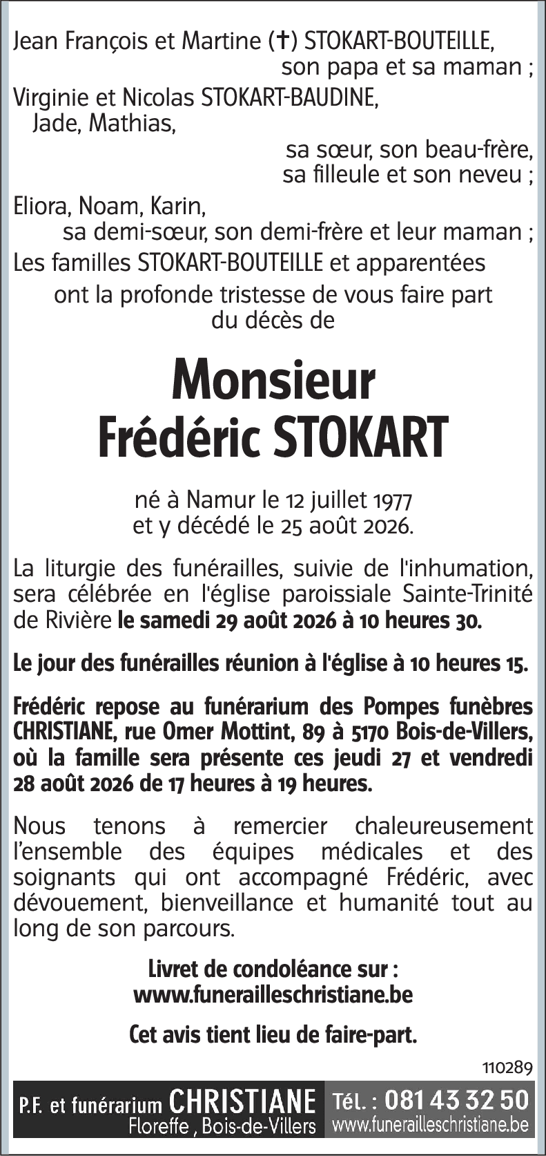 Frédéric STOKART