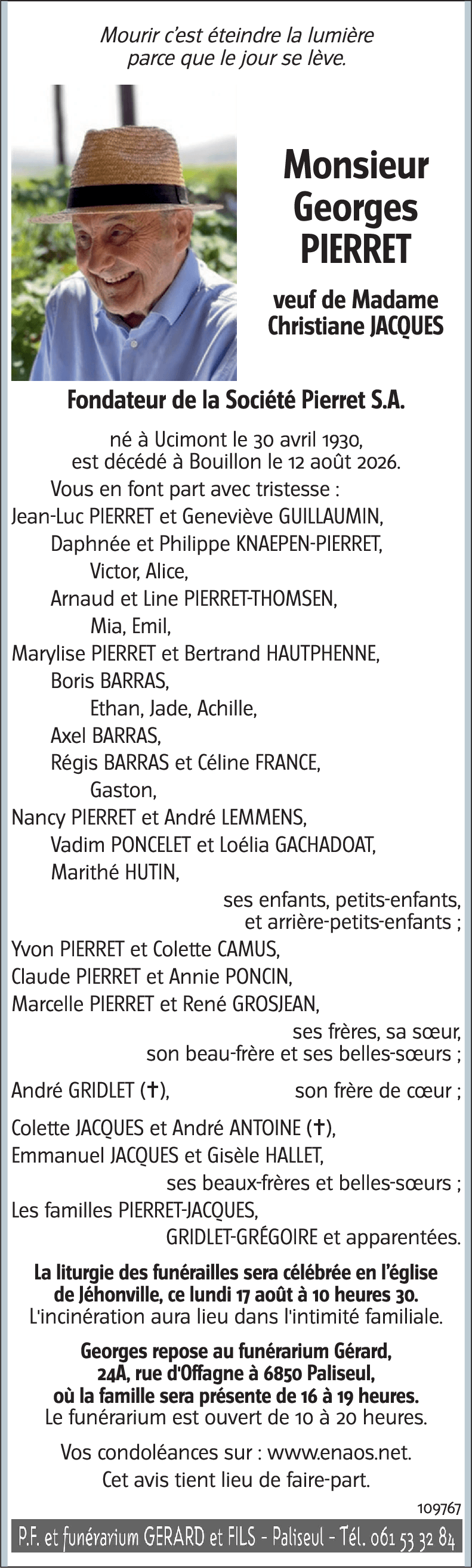 Georges PIERRET