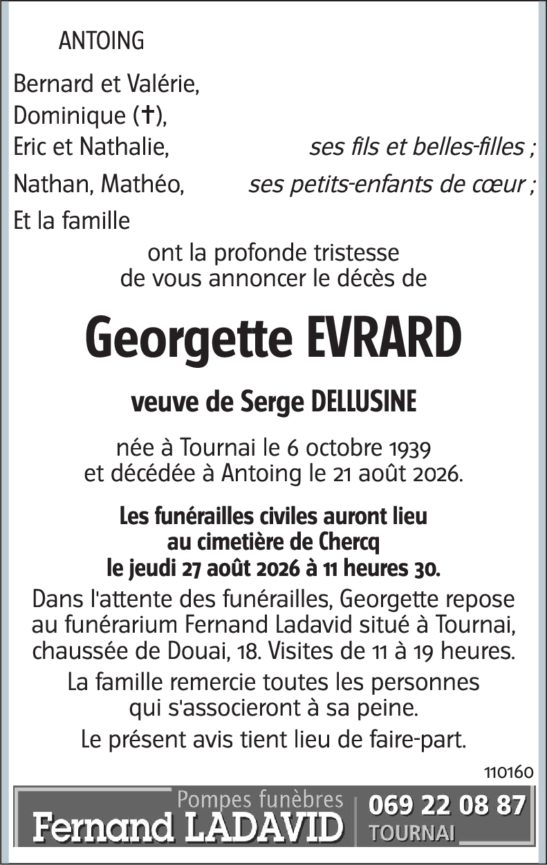 Georgette EVRARD