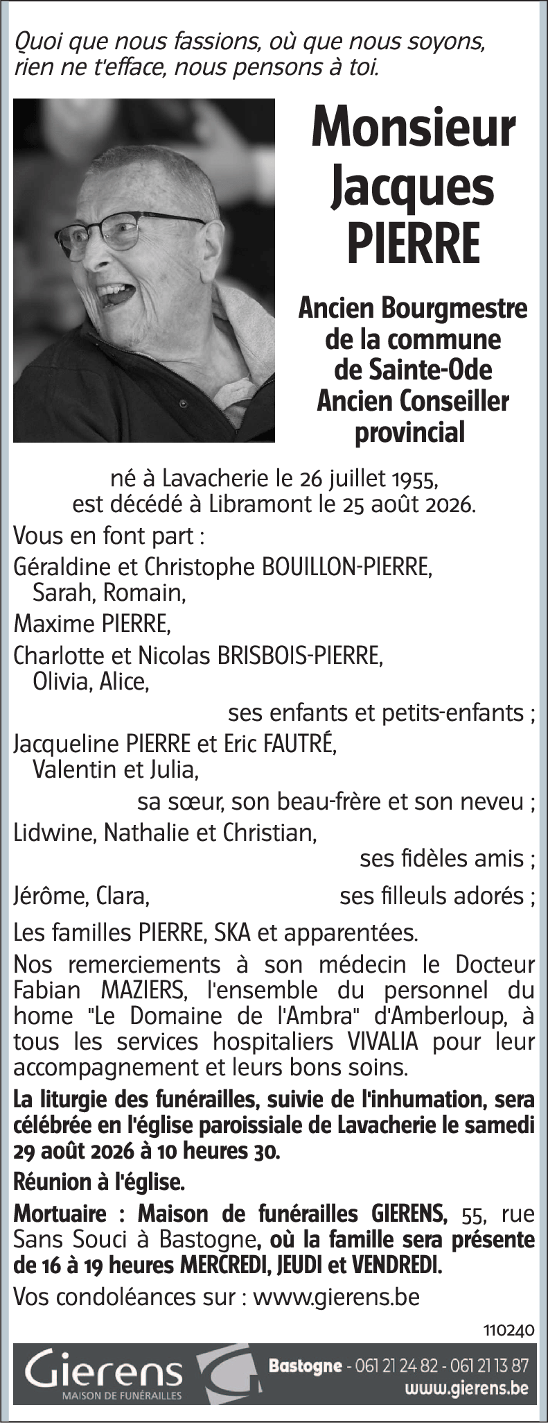 Jacques PIERRE