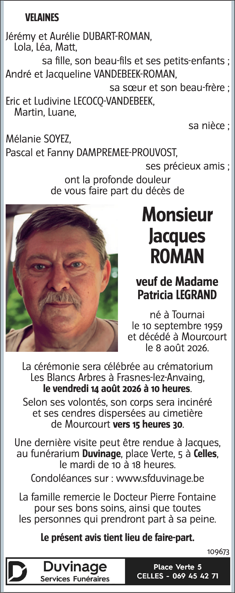 Jacques ROMAN