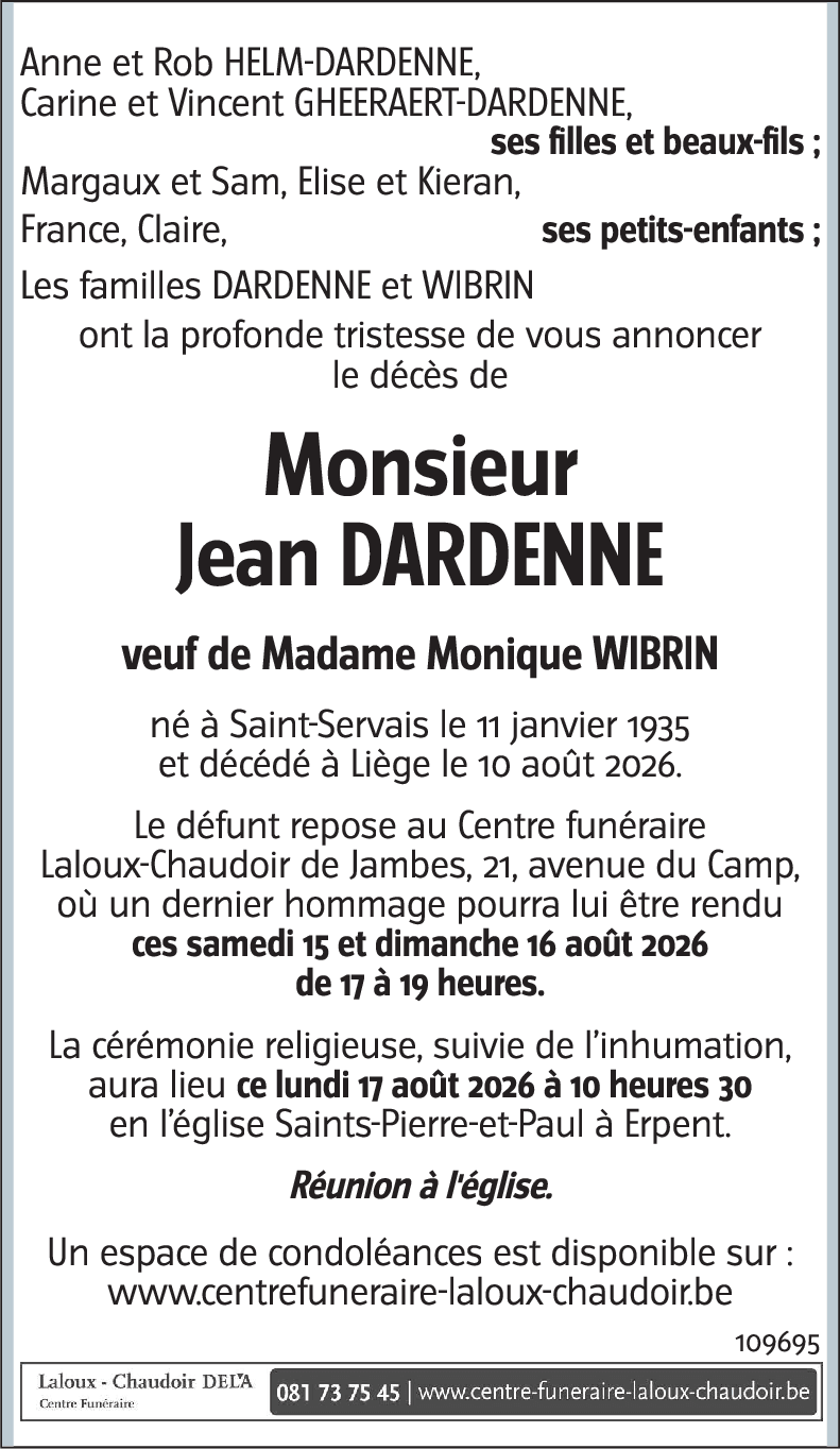 Jean DARDENNE