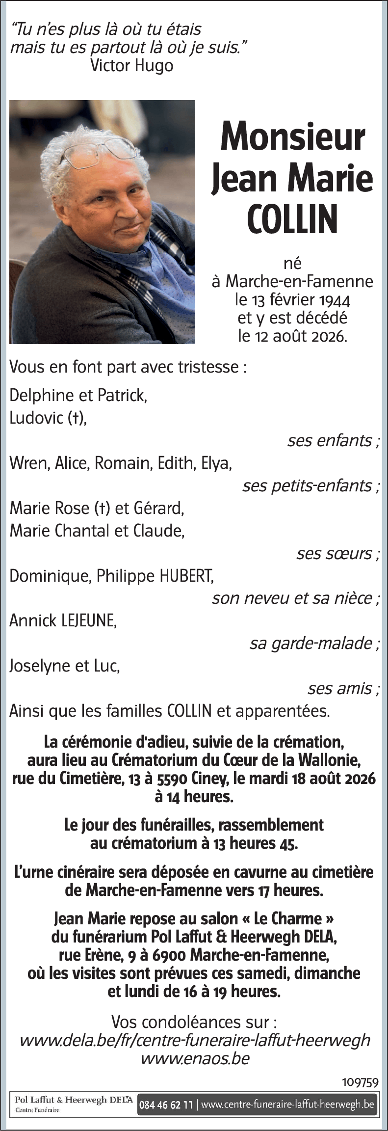 Jean Marie COLLIN