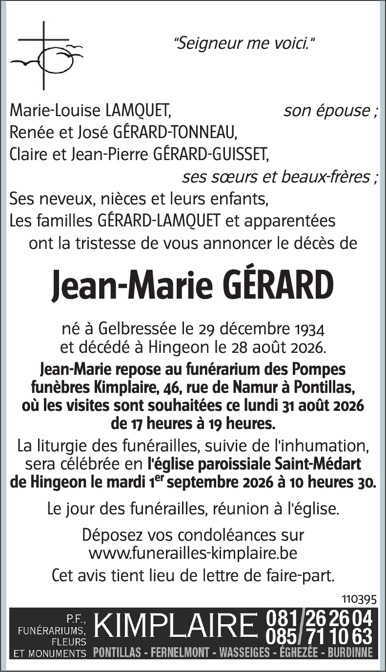 Jean-Marie GÉRARD