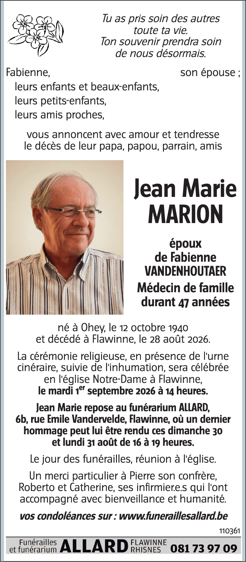Jean Marie MARION