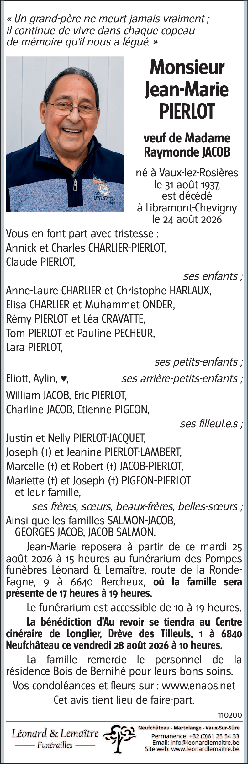 Jean-Marie PIERLOT