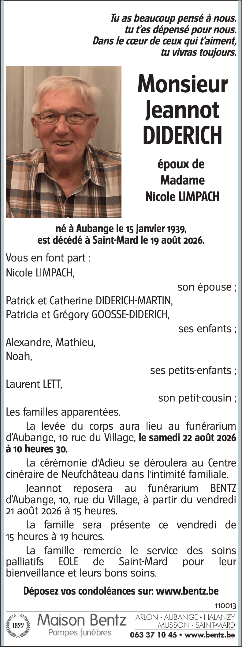 Jeannot DIDERICH