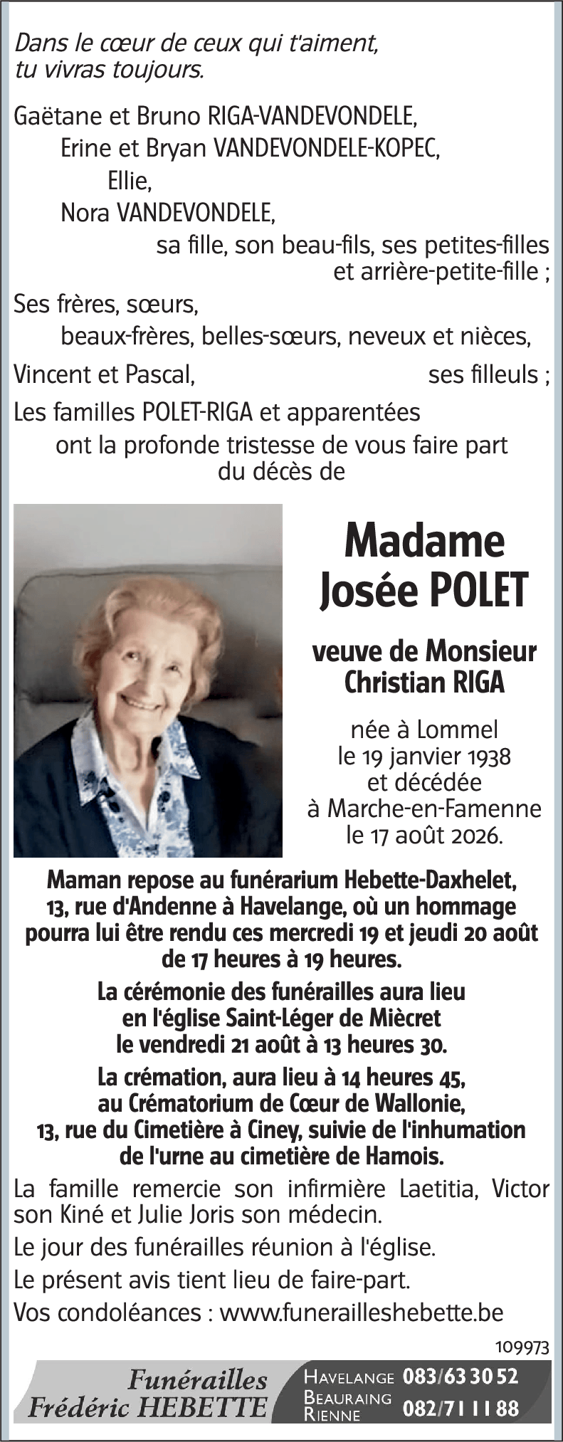 Josée POLET