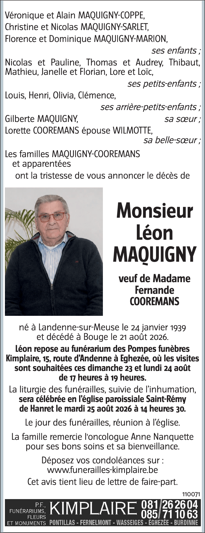 Léon MAQUIGNY