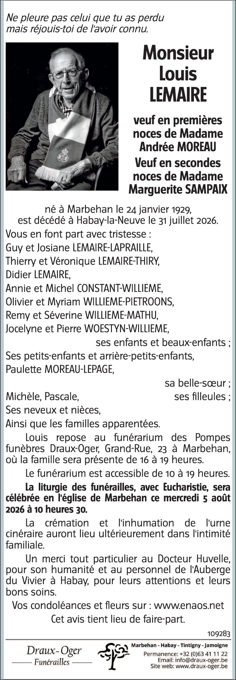 Louis LEMAIRE