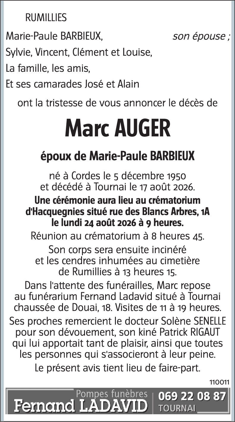 Marc AUGER