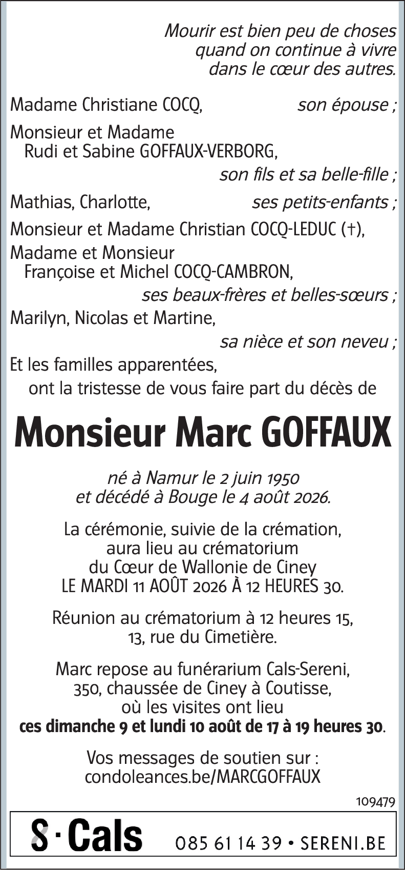 Marc GOFFAUX