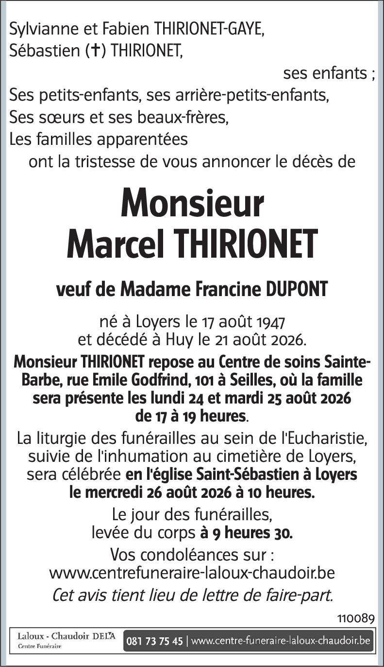 Marcel THIRIONET