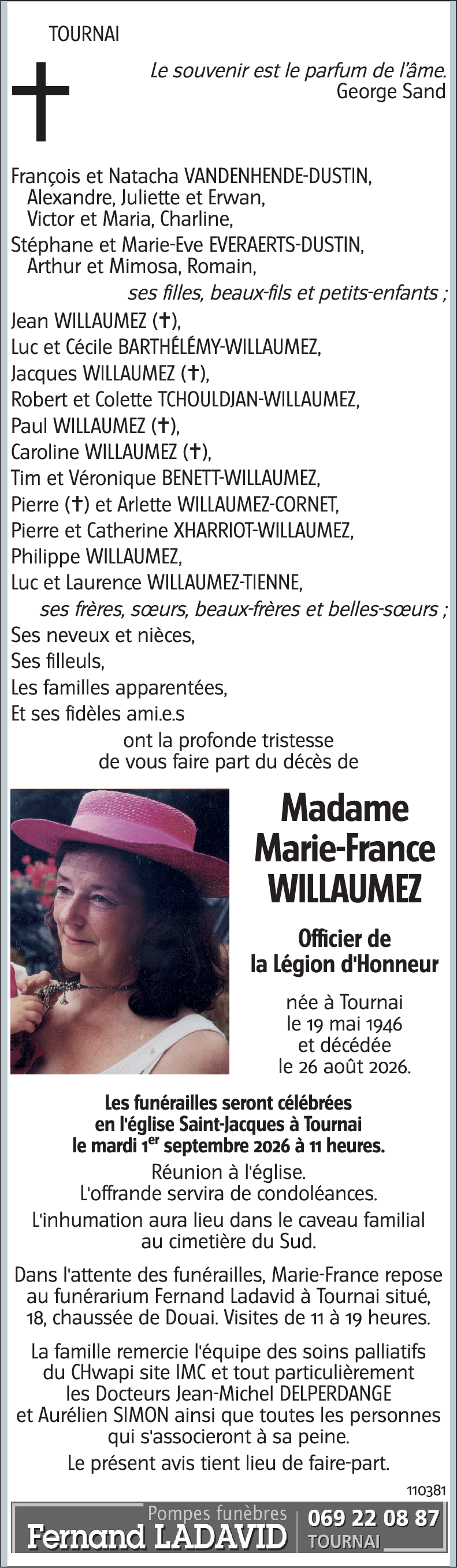 Marie-France WILLAUMEZ