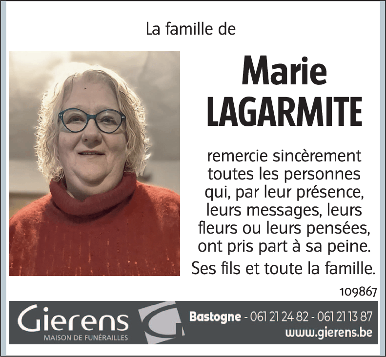 Marie LAGARMITE