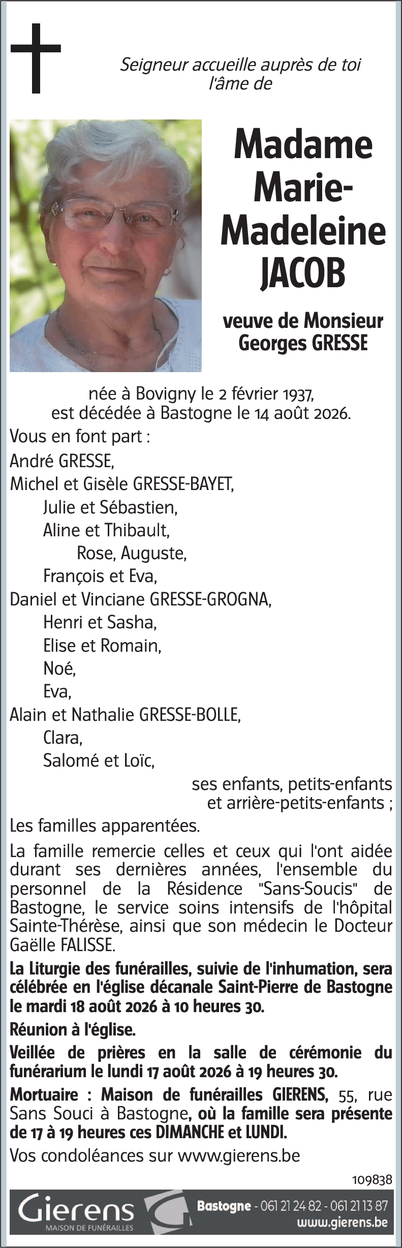 Marie-Madeleine JACOB