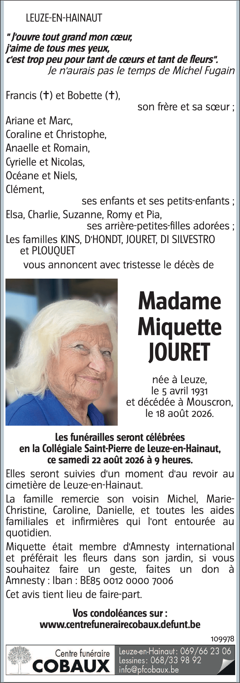 Miquette JOURET