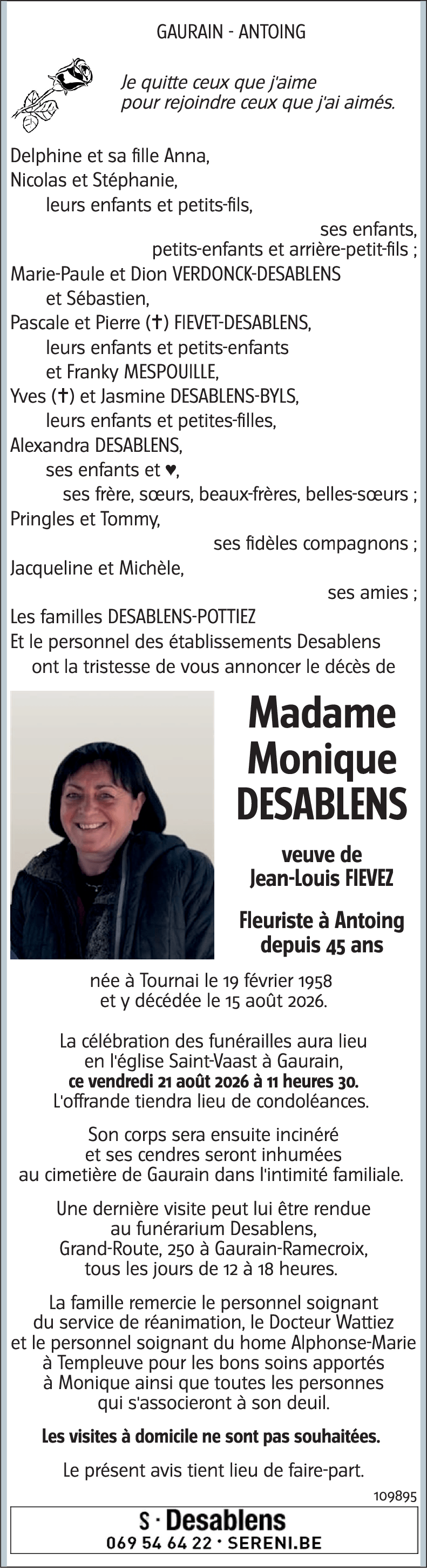 Monique DESABLENS