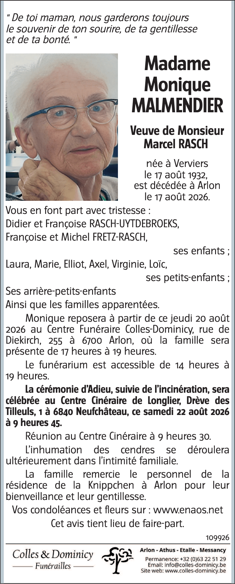 Monique MALMENDIER